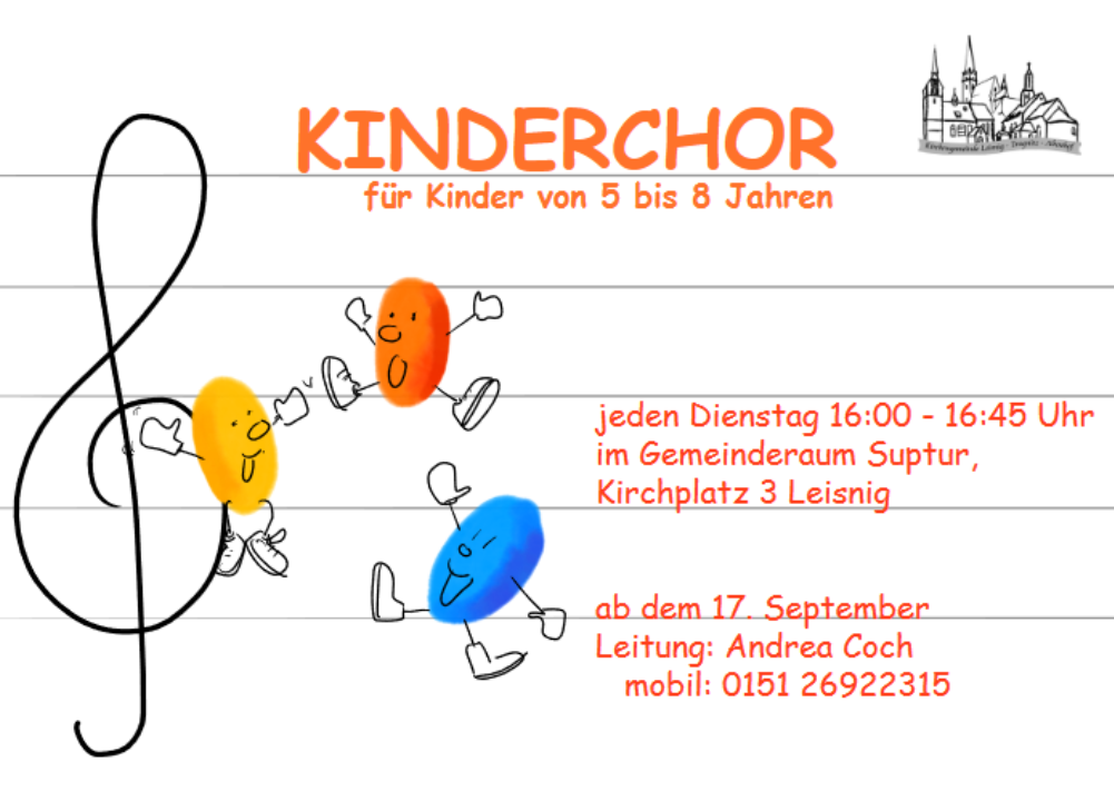 Flyer Kinderchor Leisnig