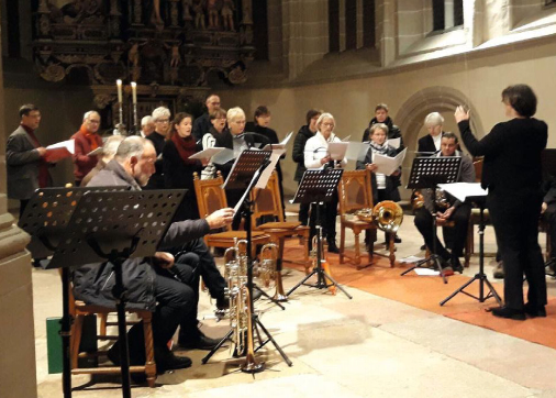 Musiker in der St. Matthäi-Kirche