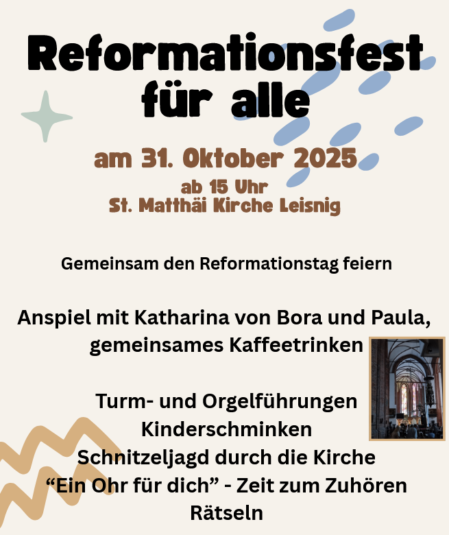 Reformationsfest in Leisnig