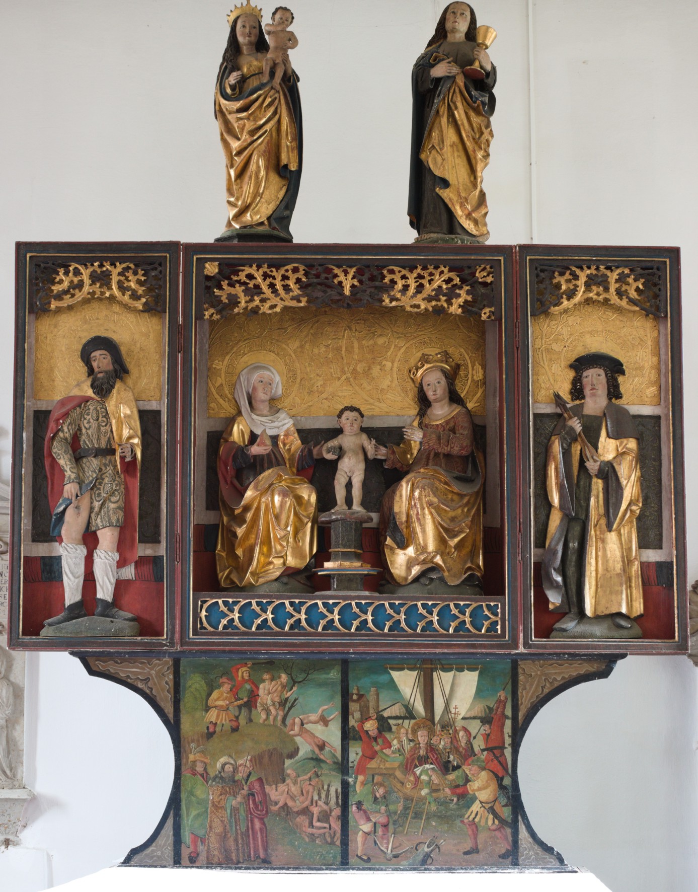 Sanierung Altar in St. Nikolai